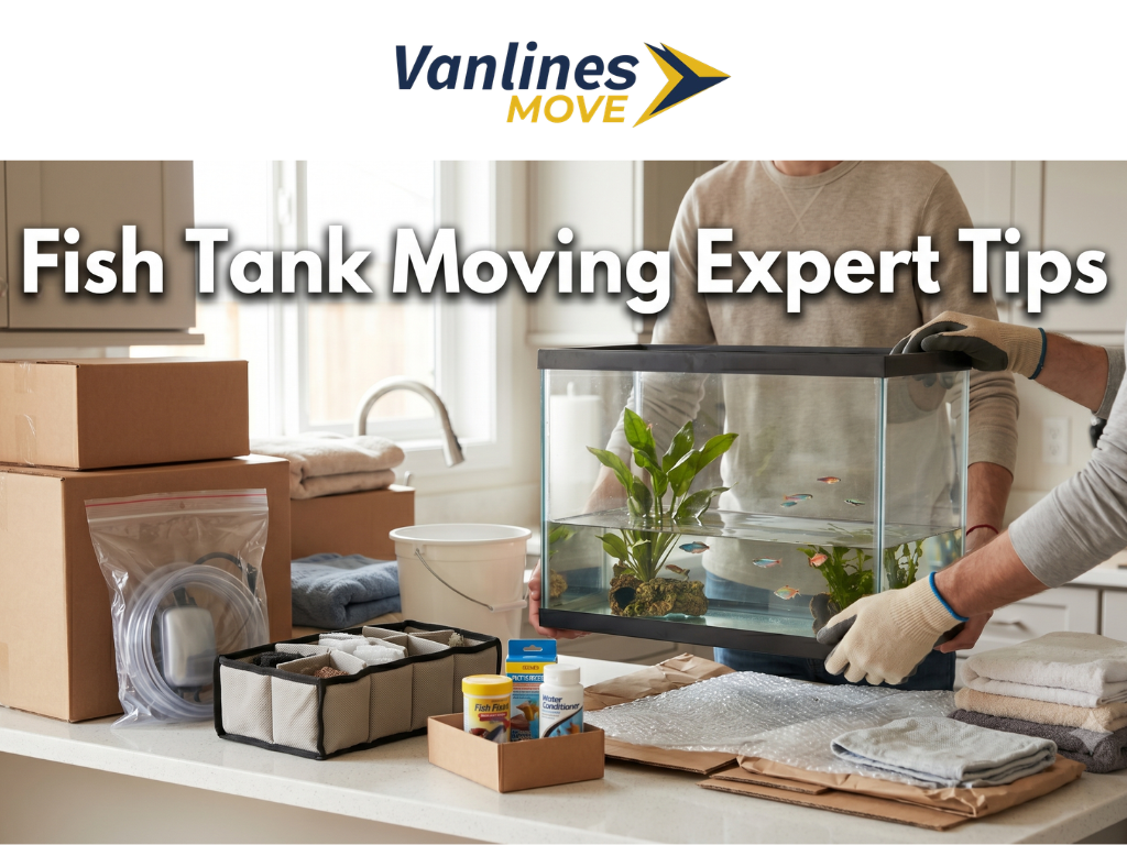 Moving a fish tank safely requires careful planning and execution.